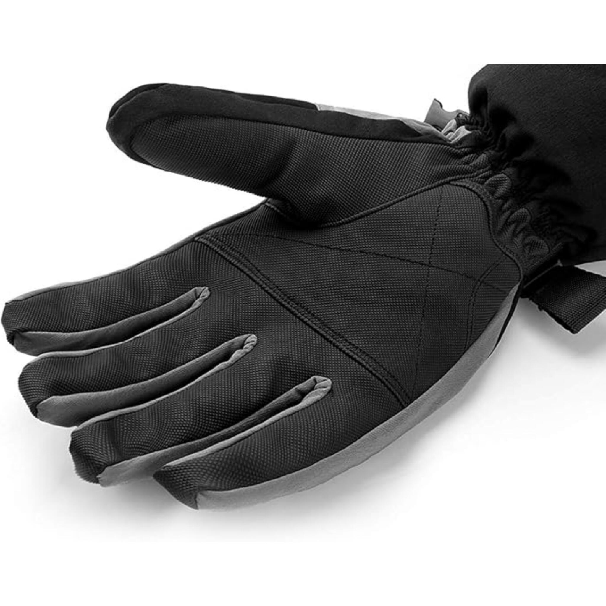 2-in-1 Skihandschuhe doppellagig gefüttert wasserdicht Touchscreen für Ganzjahre 3/7