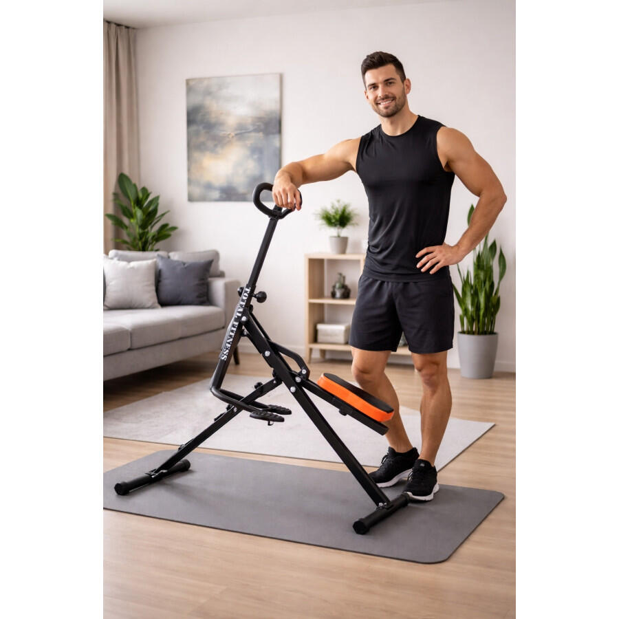 Yelloo - AB7700 TOTAL FITNESS Body CRUNCH Gambe braccia allenamento 8/13