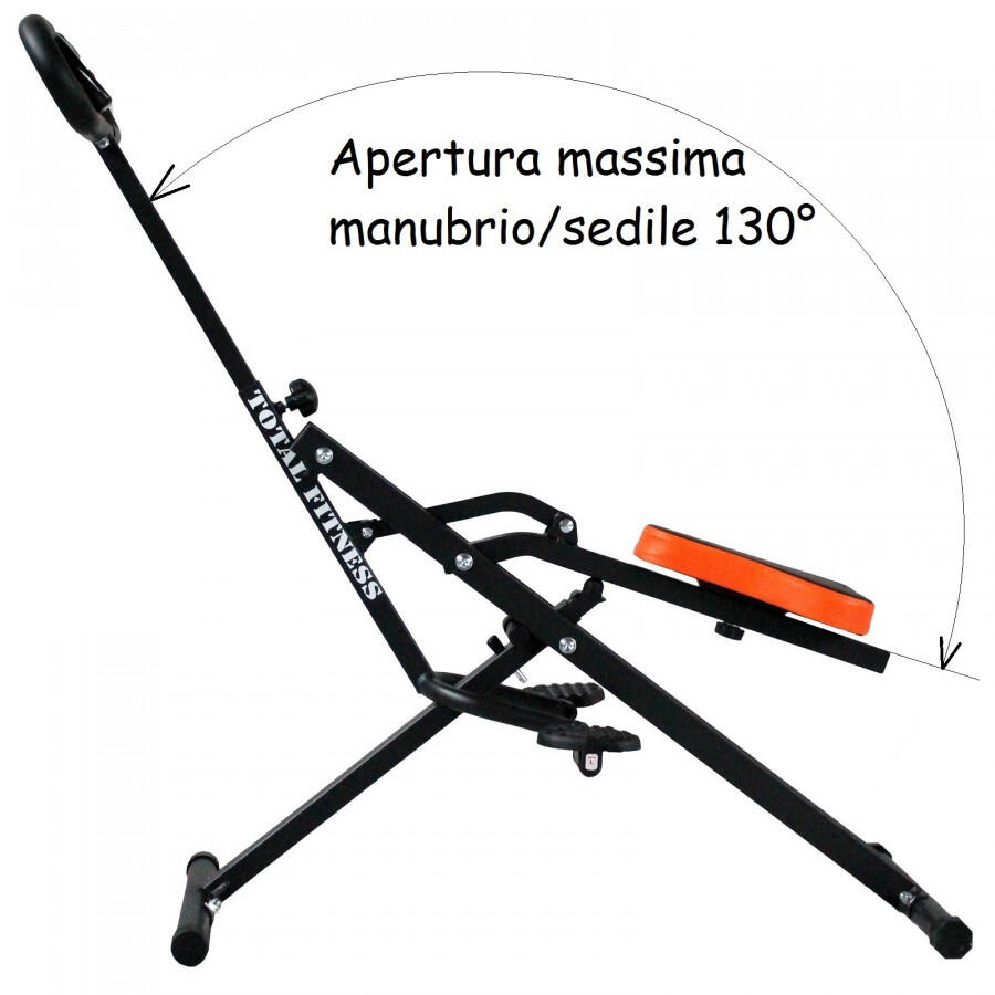 Yelloo - AB7700 TOTAL FITNESS Body CRUNCH Gambe braccia allenamento 11/13