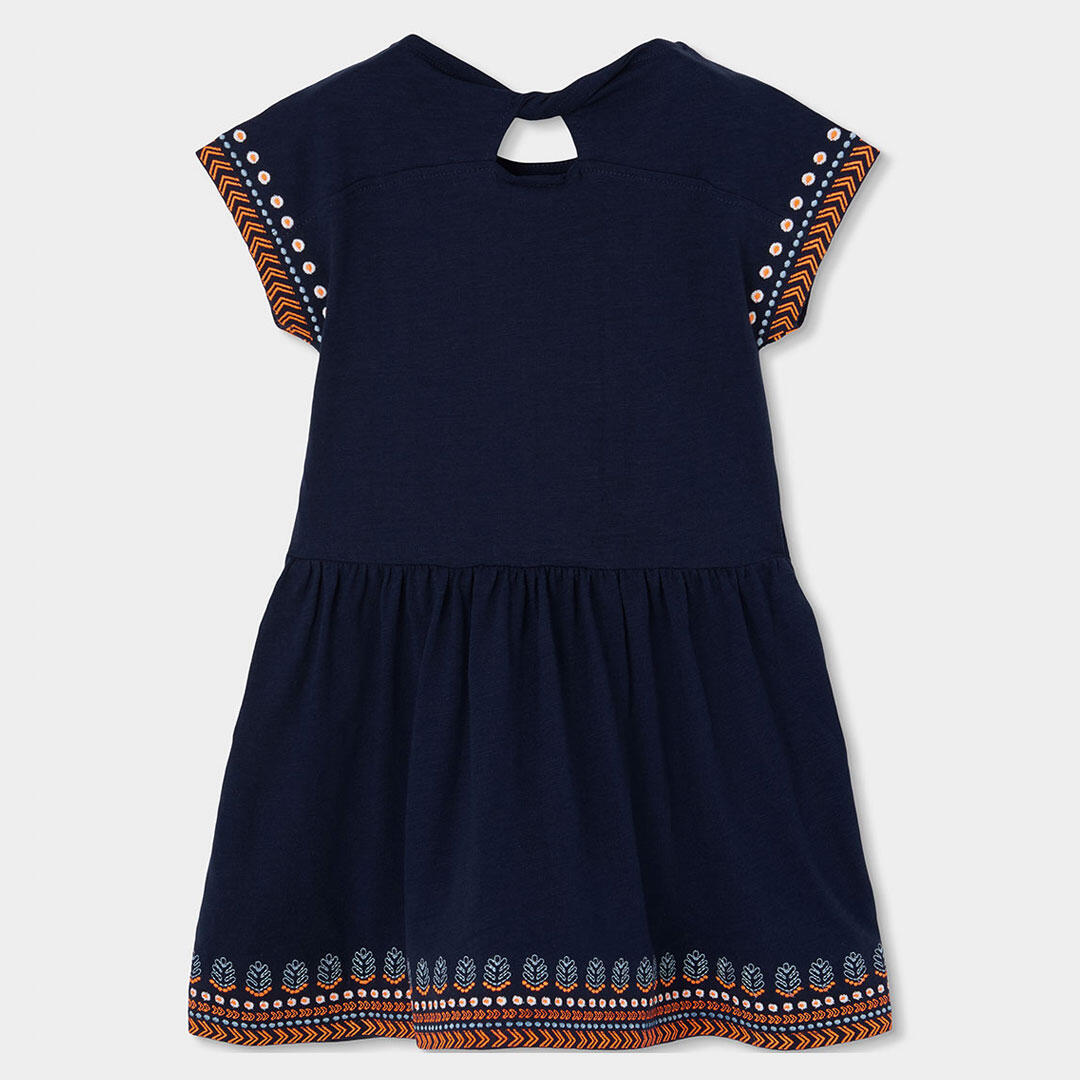 Vestido punto azul marino 2/4