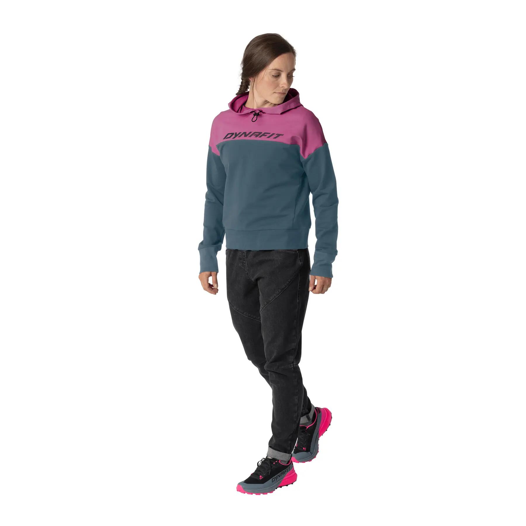 Felpa con cappuccio da donna Dynafit 3/4