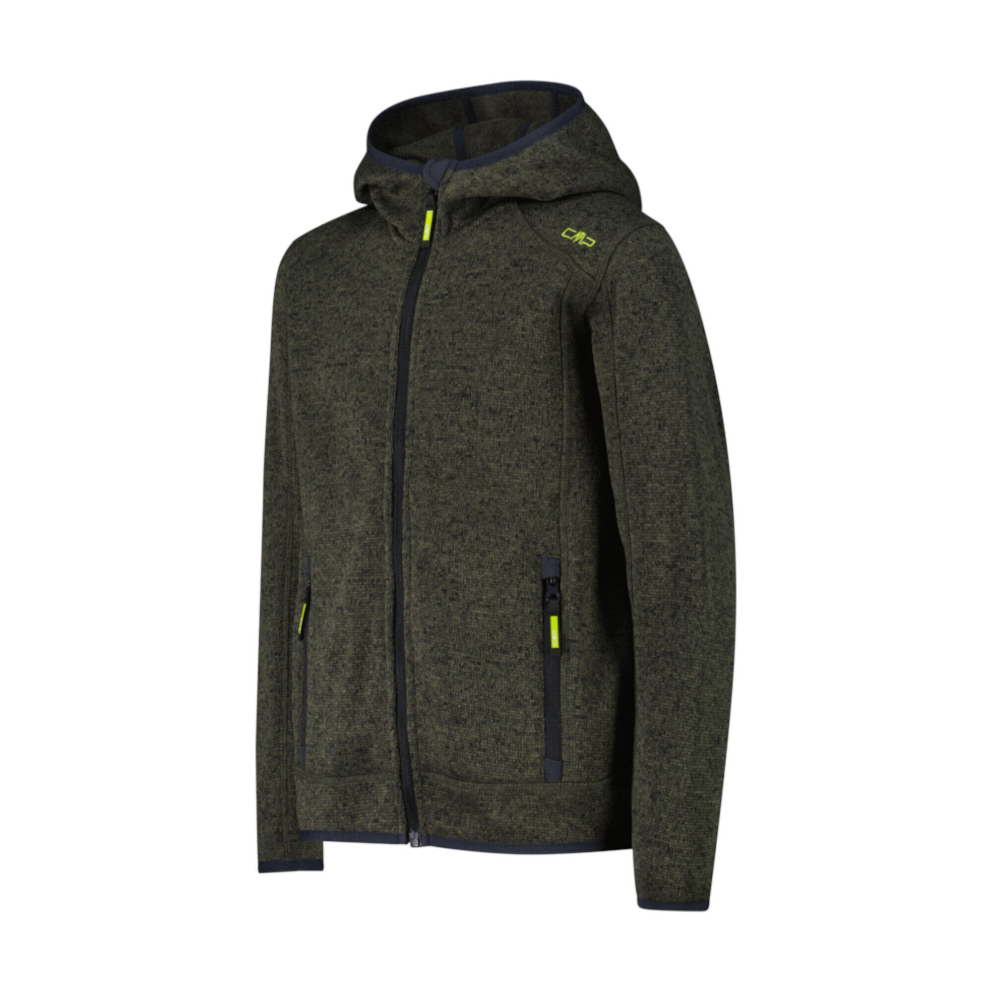 CMP Jungen Fleece Jacke Fix Hood 3H60844 3/3