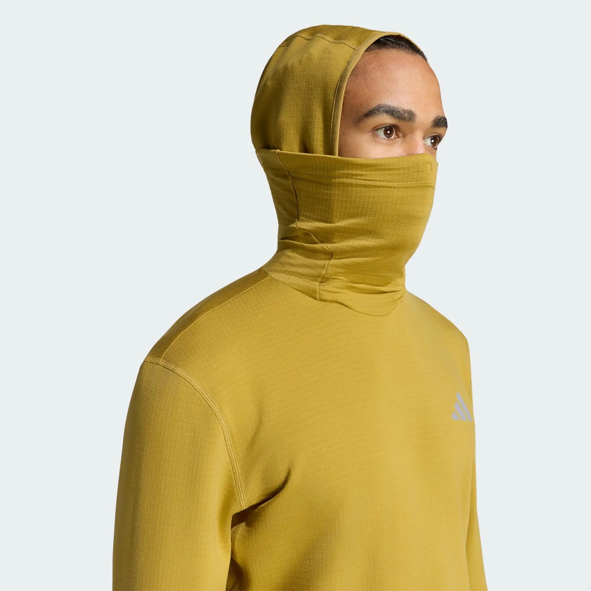adi365 Running Basic Winterized Sportjack met Lange Mouwen en Capuchon 5/5