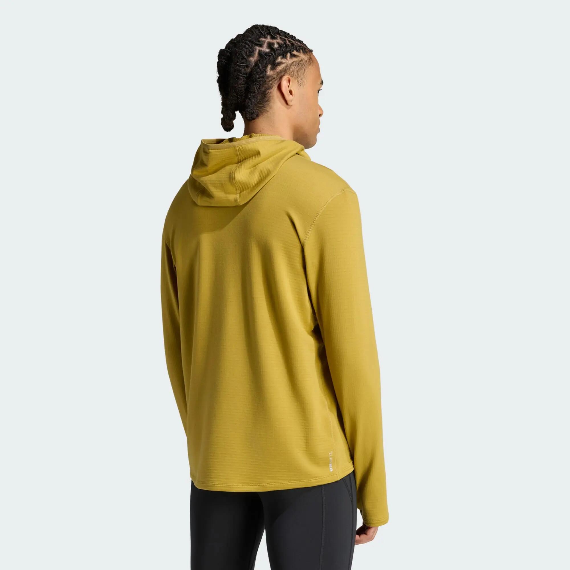 adi365 Running Basic Winterized Sportjack met Lange Mouwen en Capuchon 3/5