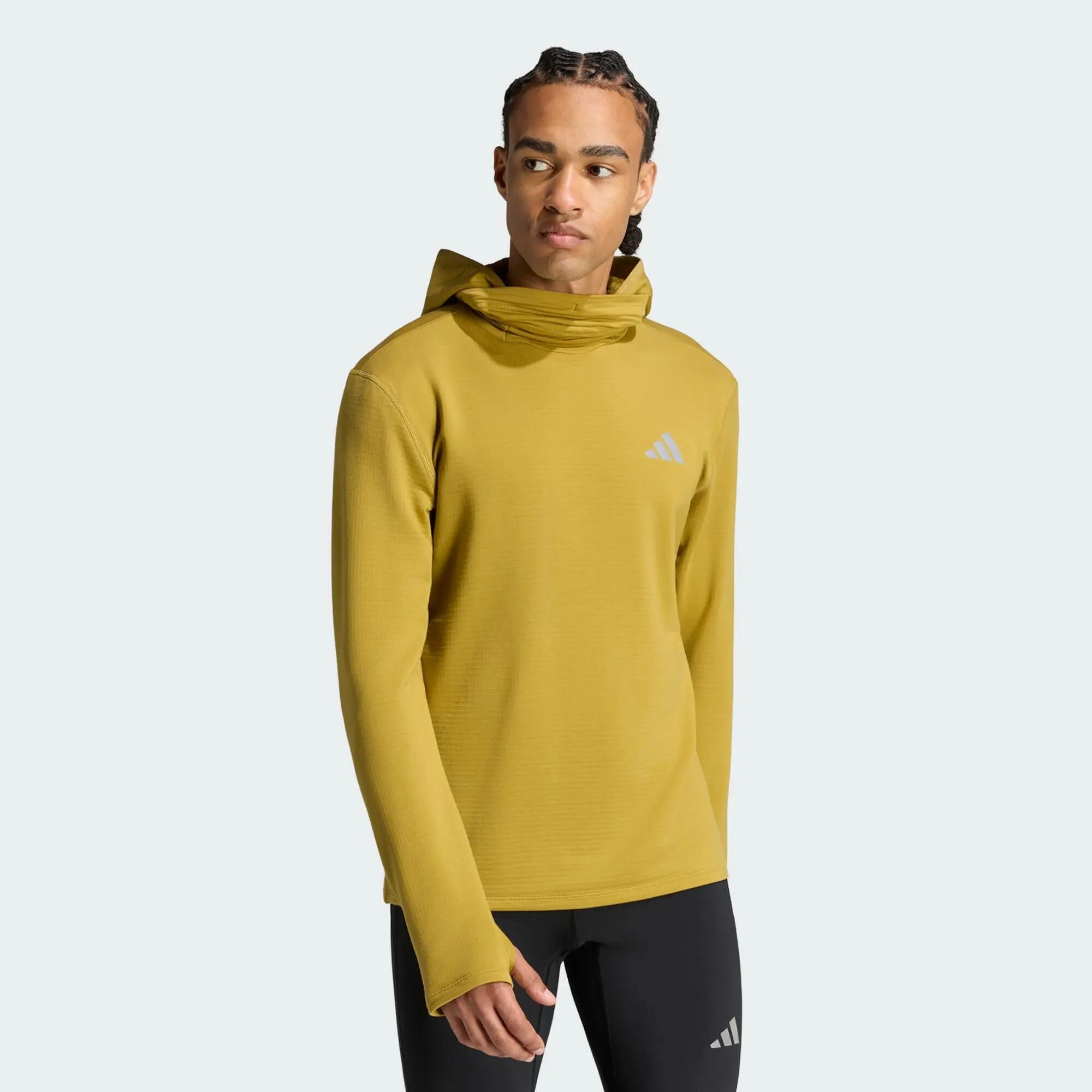 adi365 Running Basic Winterized Sportjack met Lange Mouwen en Capuchon 2/5