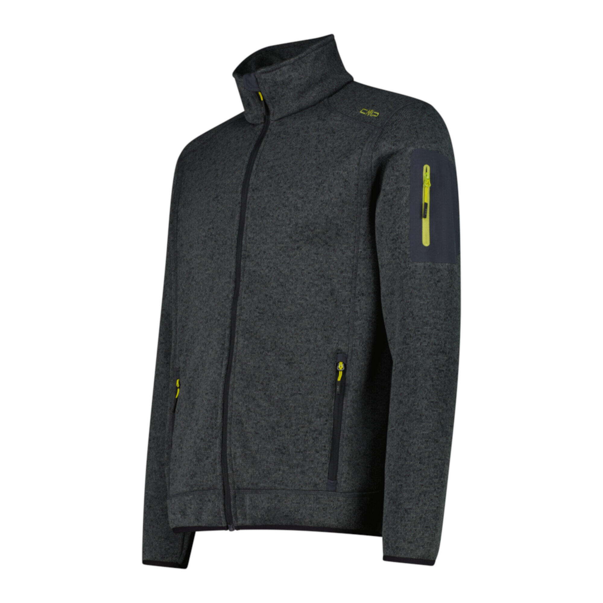 CMP Herren Fleece Jacke Knitted Jacket 3H60747 3/3