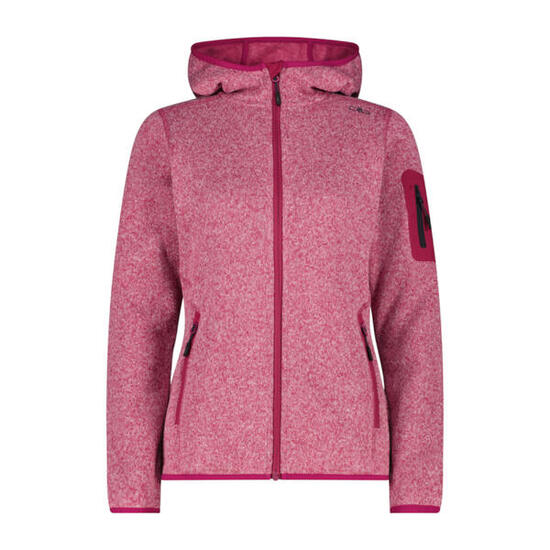 CMP Damen Jacke Knitted Melange Hoody 3H19826
