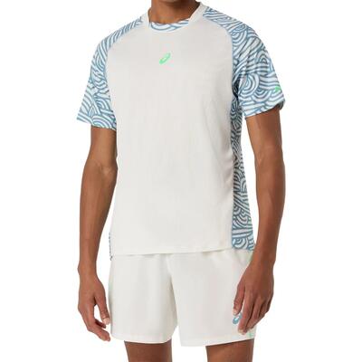Camiseta asics padel court all over print ss top 2041a385 100 s