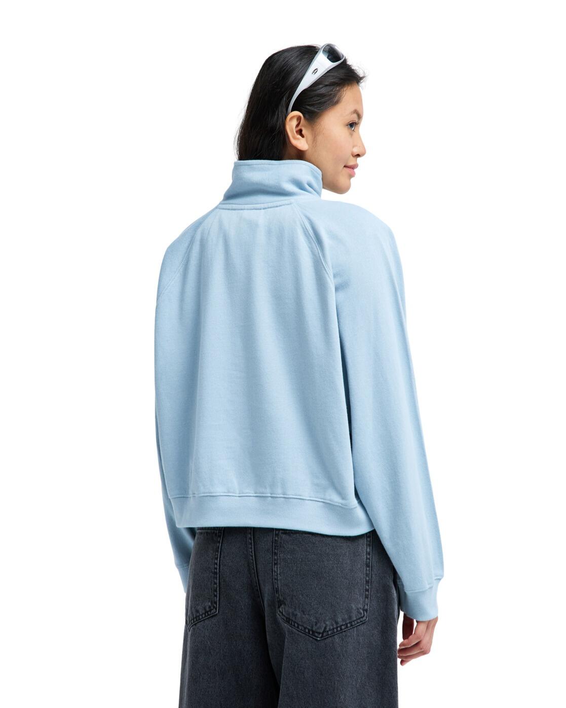 Sweater met 1/4 rits CORONET PEAK Blau Dames 2/4
