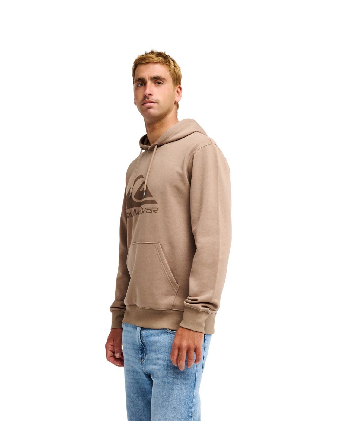 Sudadera con capucha COMP LOGO Marrón Hombre 3/4