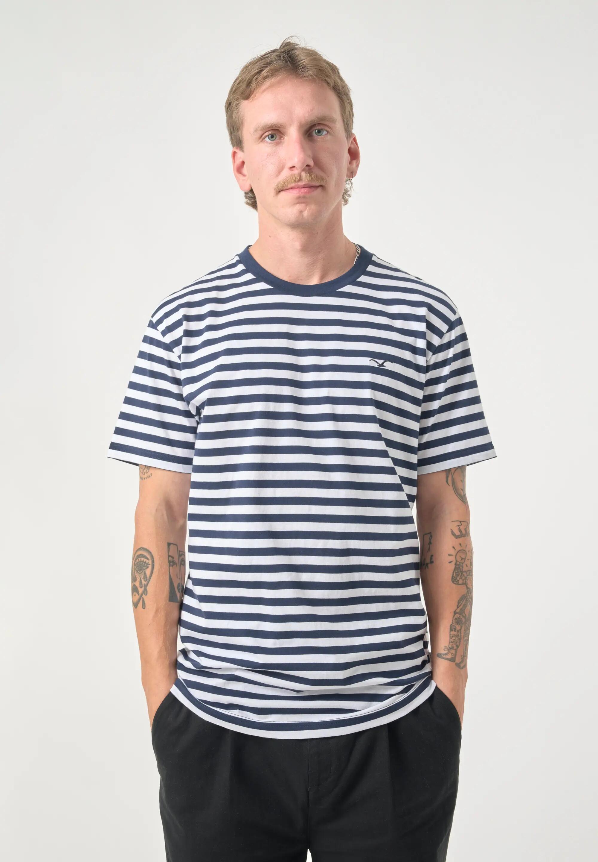 T-Shirt Ligull Stripe 5/8