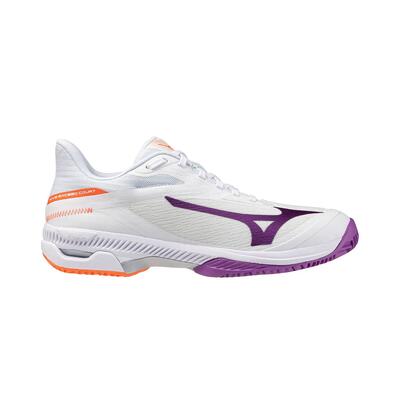 Mizuno Wave Exceed Court Clay Court Bianco/viola Donna