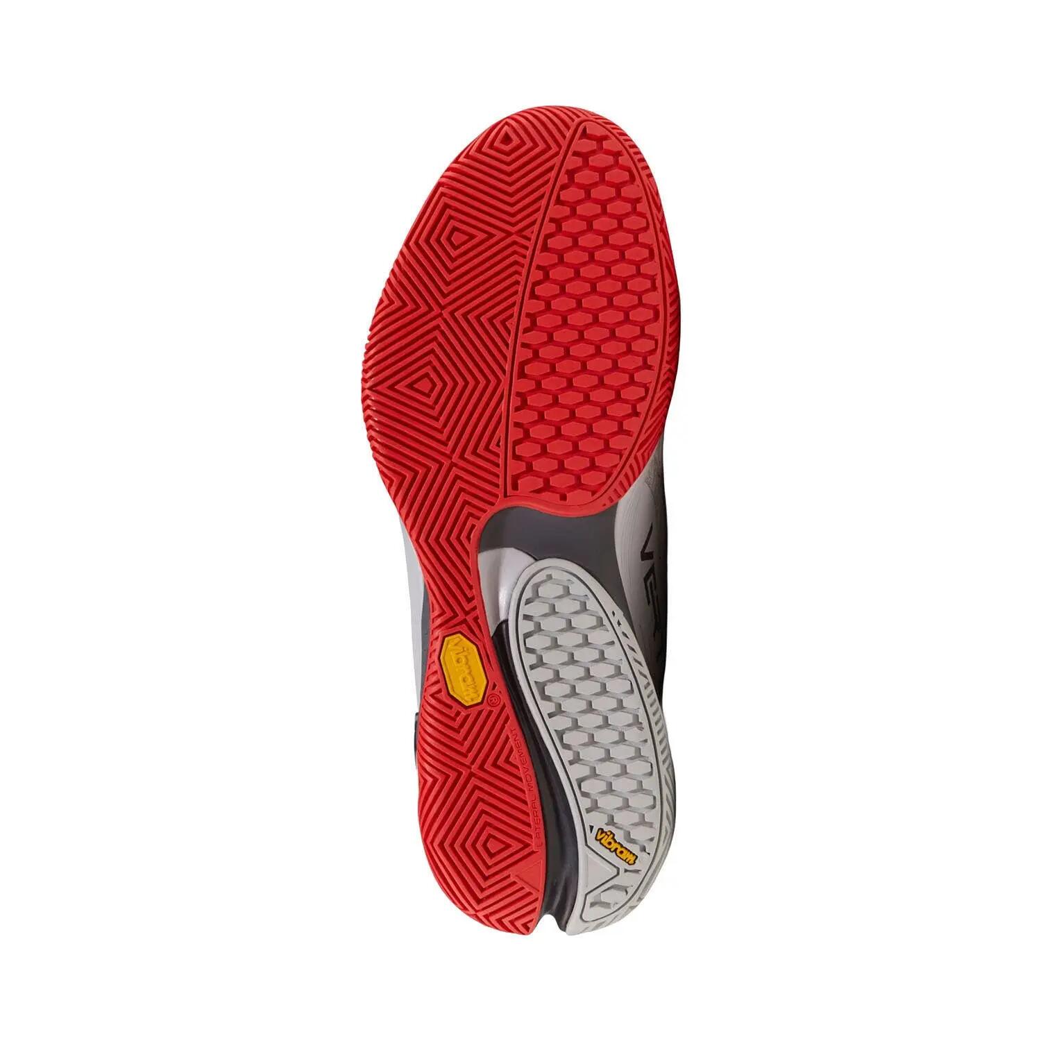 Bullpadel Vertex Vibram 26i Gris Claro/rojo 4/7