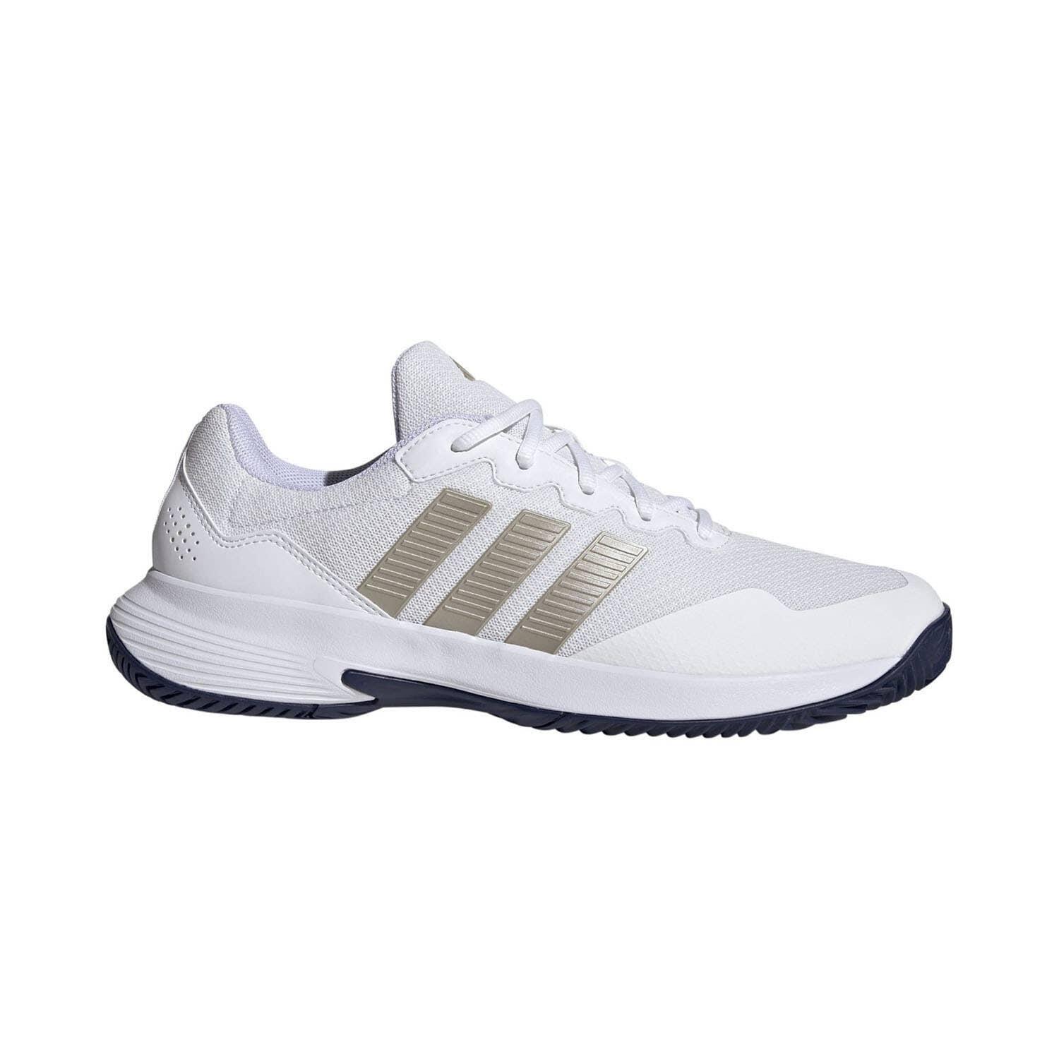 Adidas Gamecourt 2 Blanco/plata Ki0782