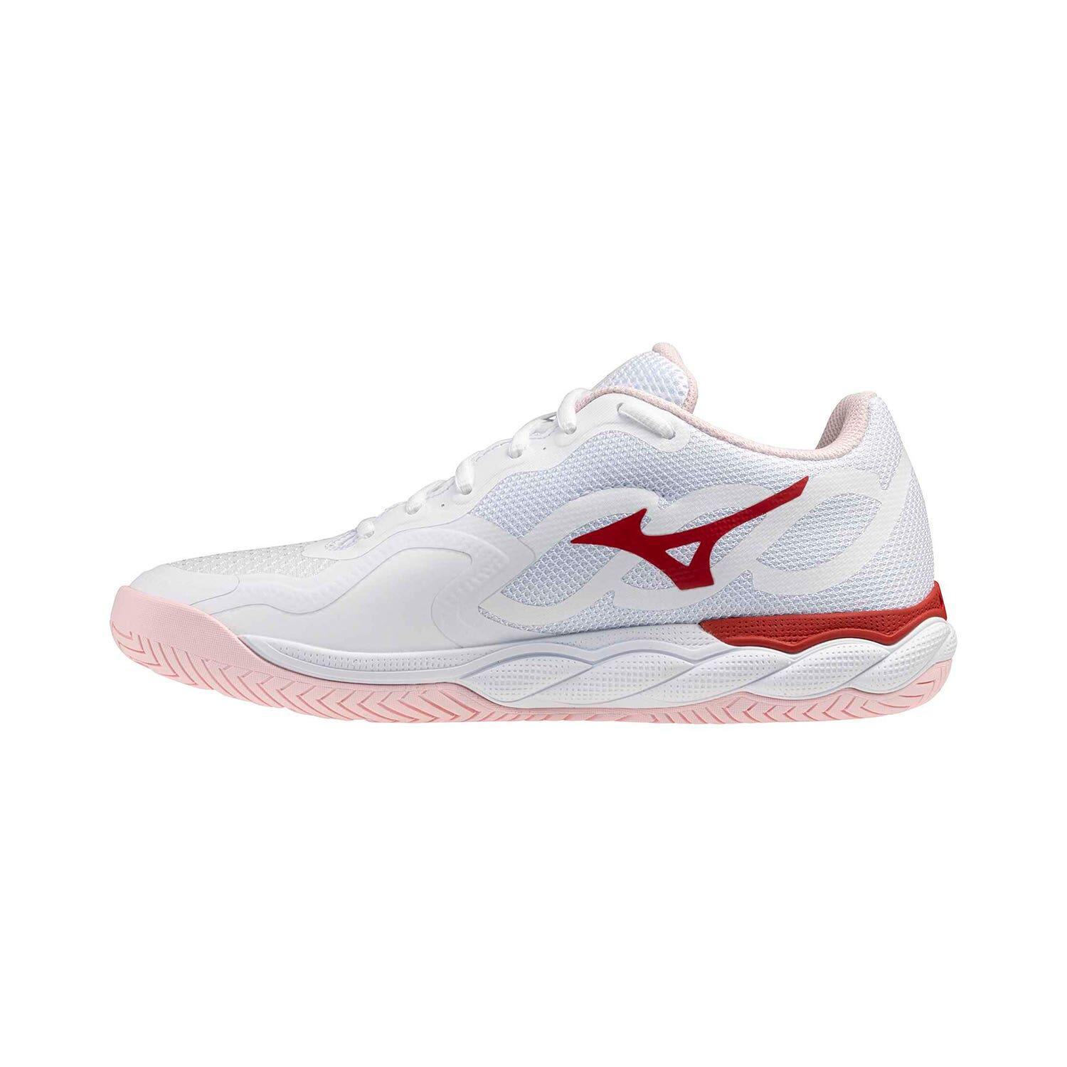 Mizuno Wave Enforce All Court Bianco/rosa 61ga2433 3/5