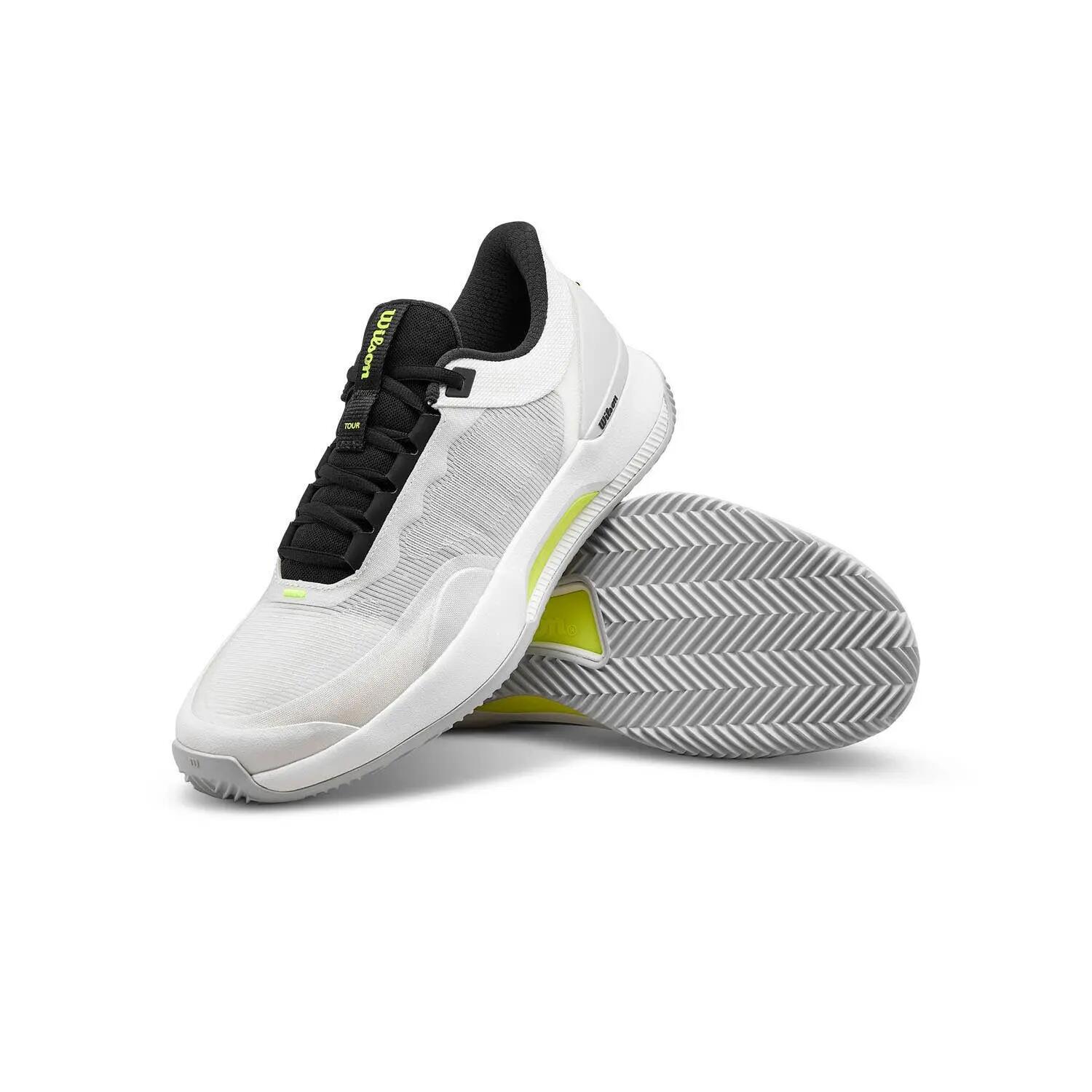 Wilson Intrigue Tour Clay Blanco/amarillo Mujer 6/6