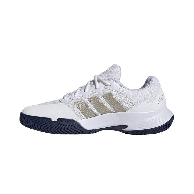 Adidas Gamecourt 2 Blanco/plata Ki0782