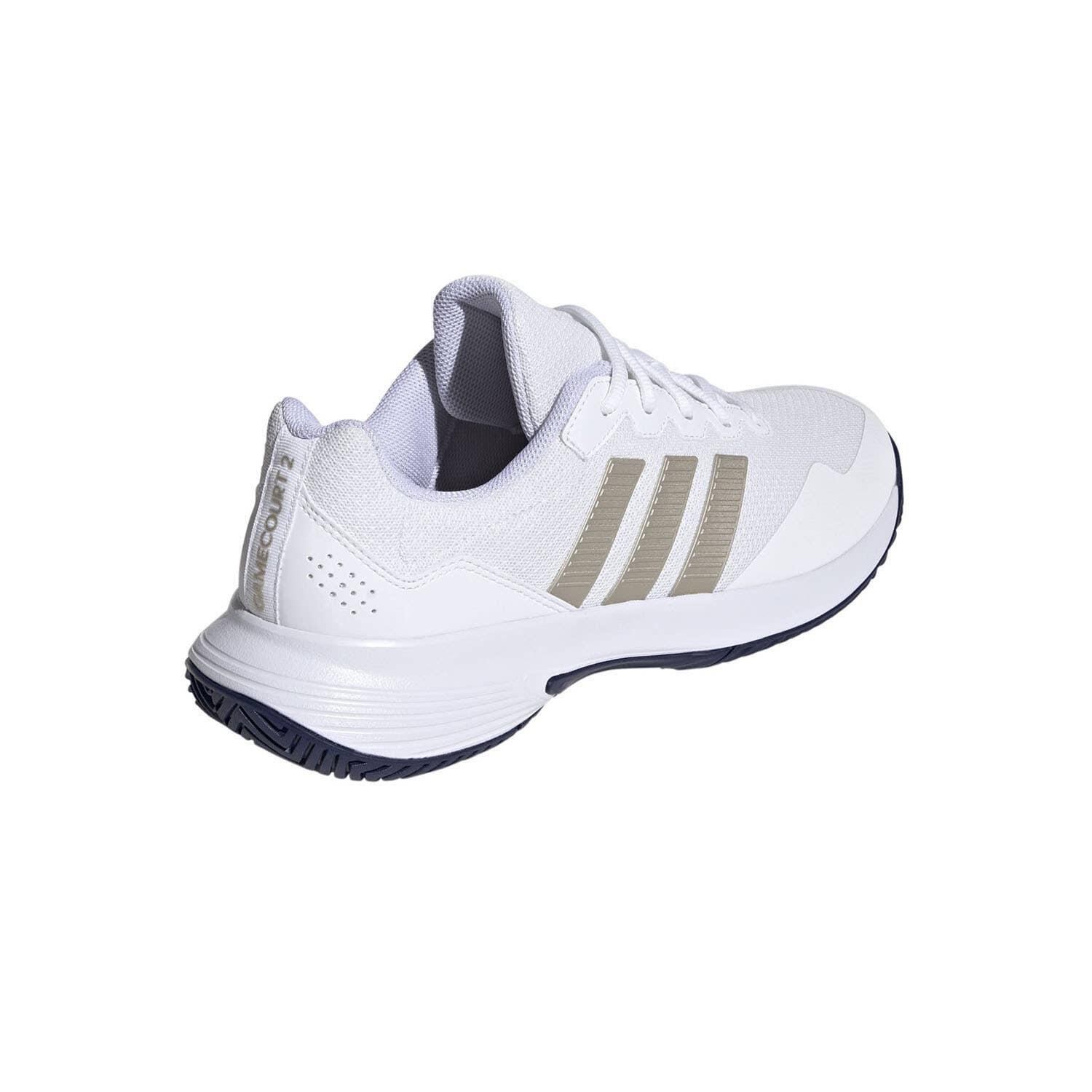 Adidas Gamecourt 2 Blanc/argent Ki0782 3/6