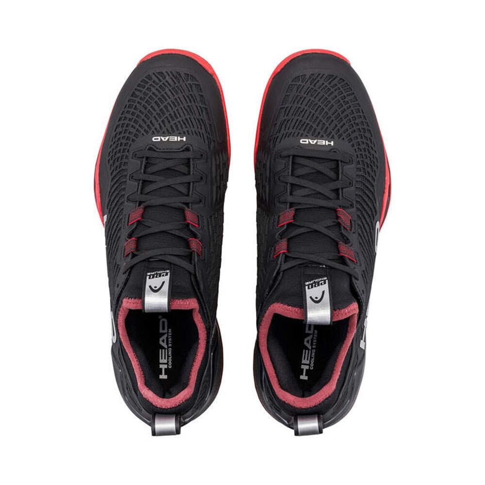 Head Endure Pro Preto/vermelho 273046 3/4
