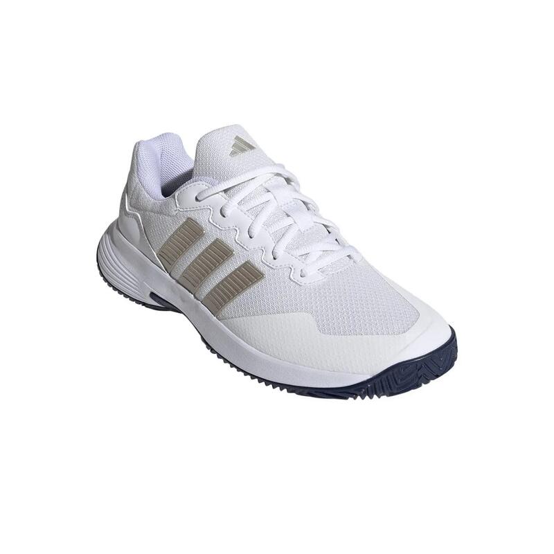 Adidas Gamecourt 2 Blanco/plata Ki0782