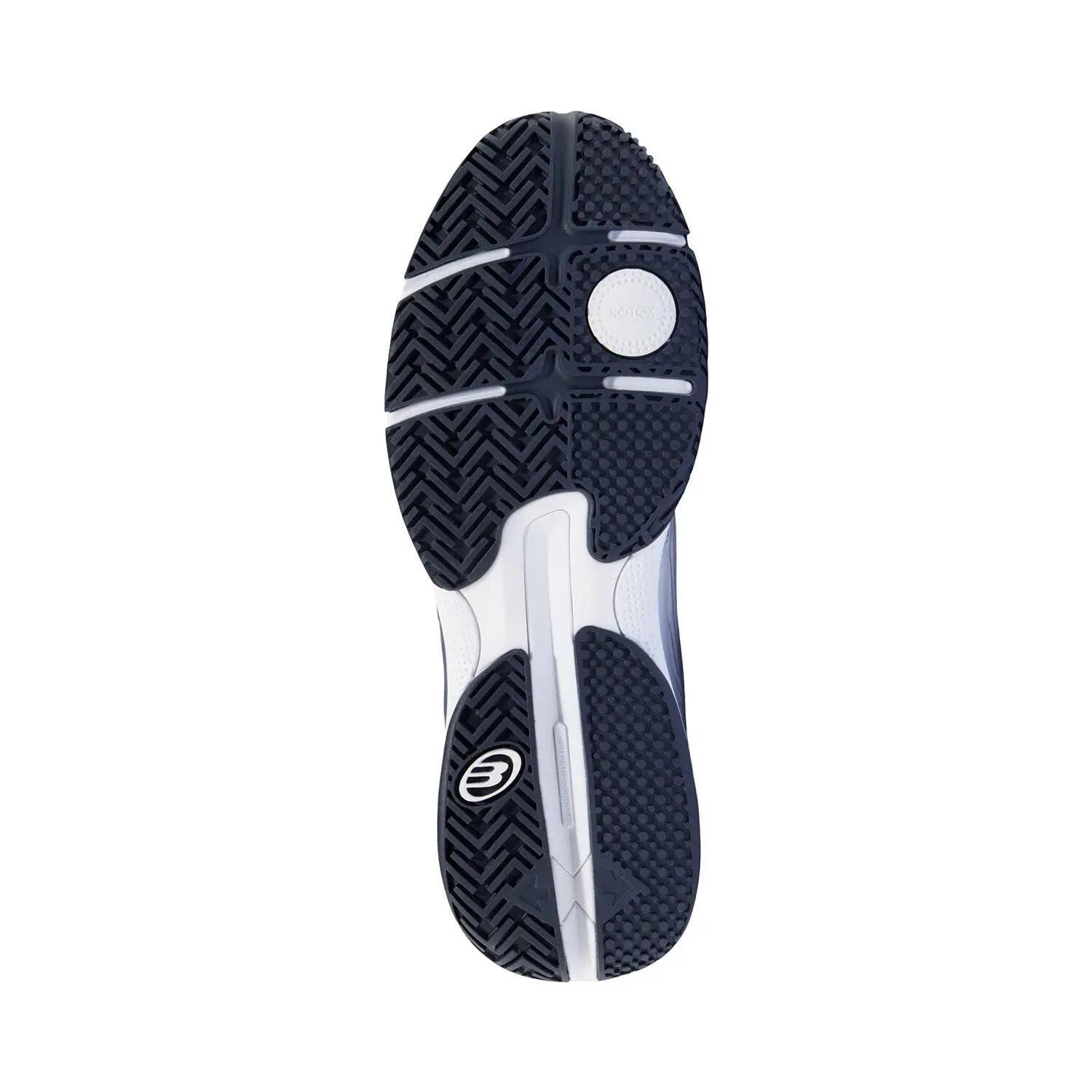 ZAPATILLAS BULLPADEL HYBRID FLY 26I 012/004 BLANCO/AZUL MARINO 40 4/7