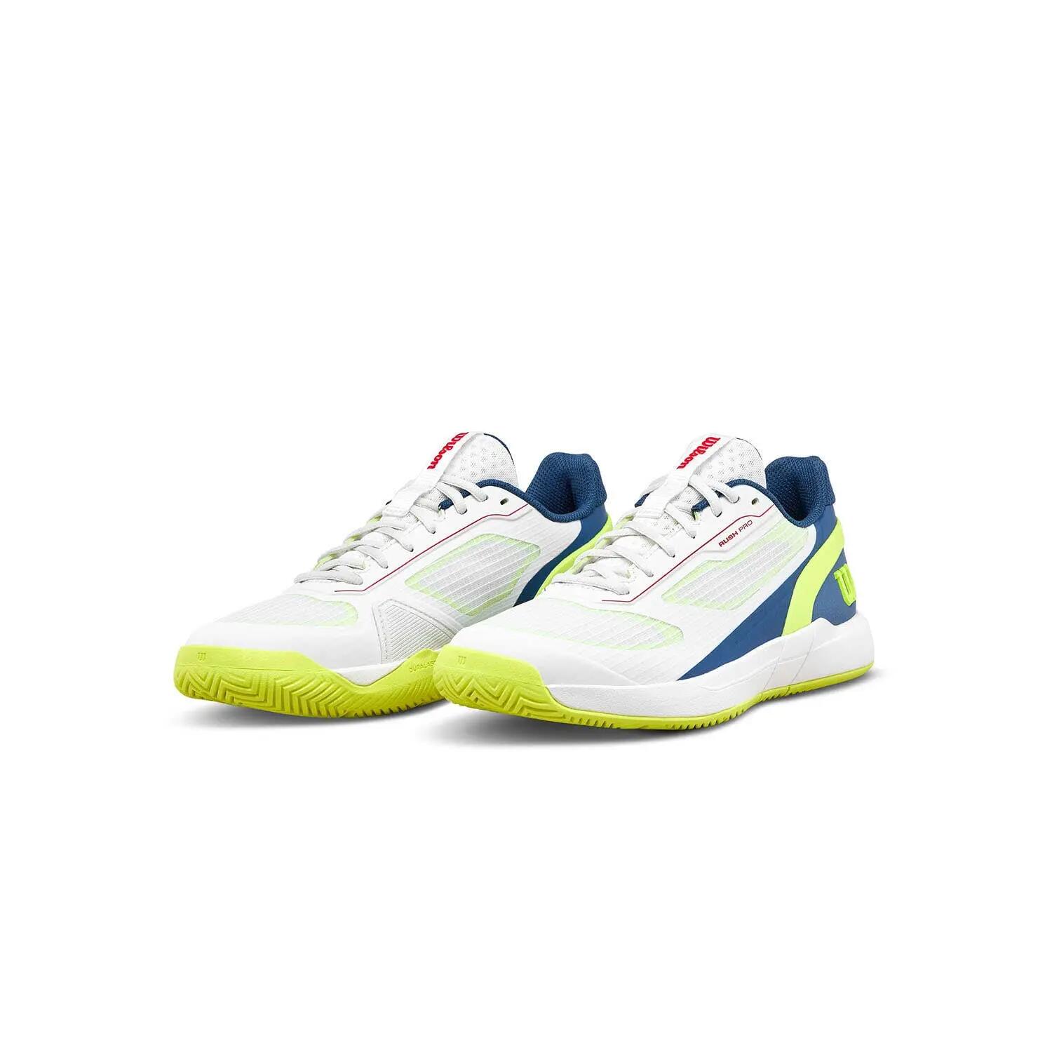 Wilson Rush Pro 5 Blanco/azul/flúor Wrs339740 2/6