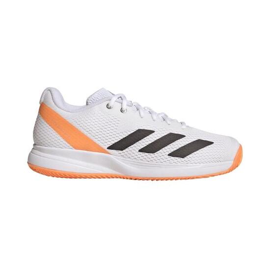 Adidas Courtflash Speed 2 Blanc/orange Jr4508