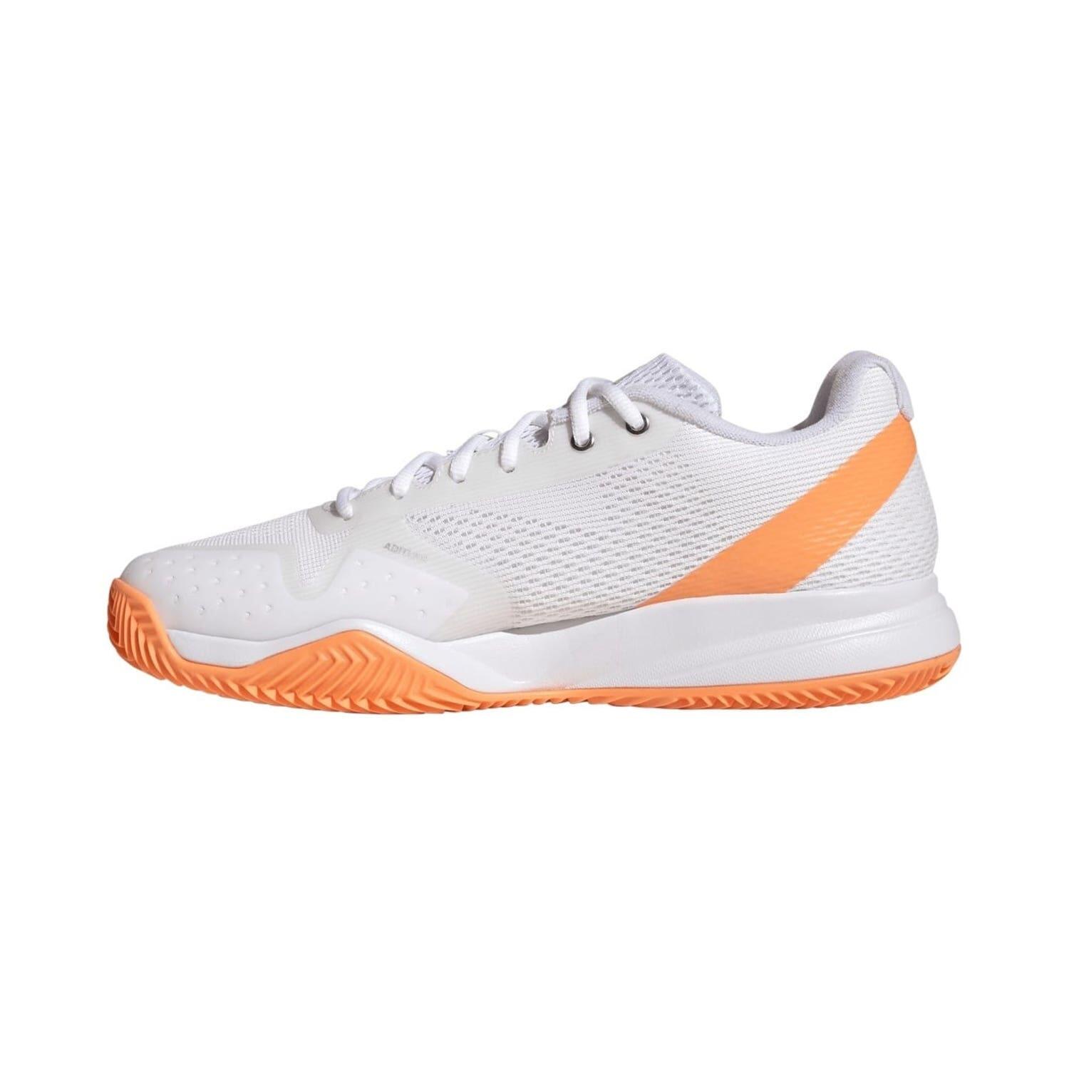 Adidas Courtflash Speed 2 Blanc/orange Jr4508 4/6