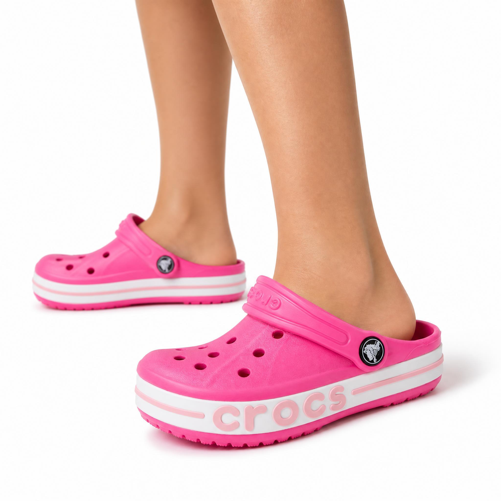 Klapki sportowe dziecięce na basen Crocs BAYABAND CLOG T 5/5