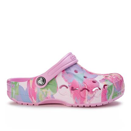 Klapki chodaki dziecięce Crocs BAYA SEASONAL PRINTED CG K