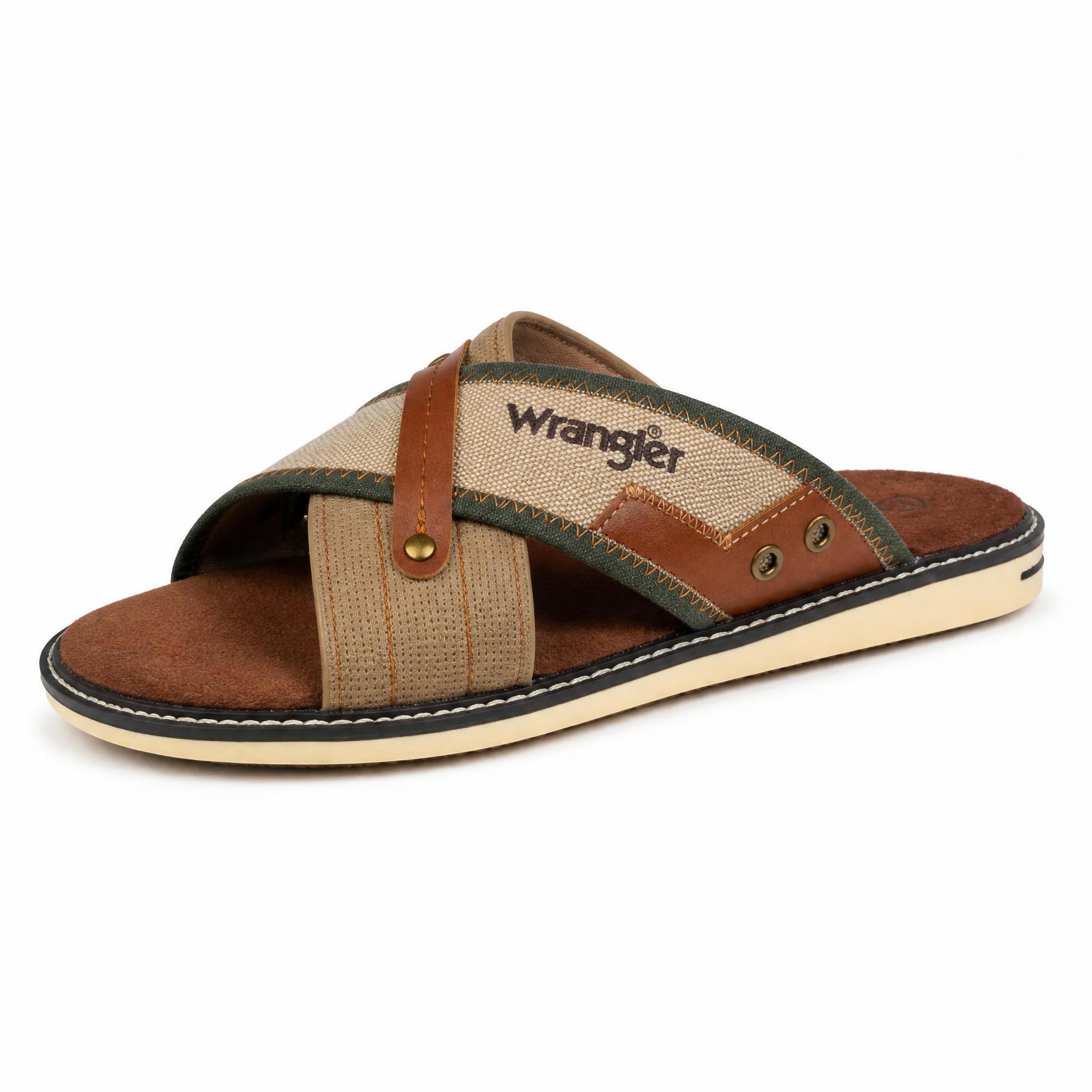 Klapki laczki męskie Wrangler CALVIN SLIDER MEN LOW 2/6
