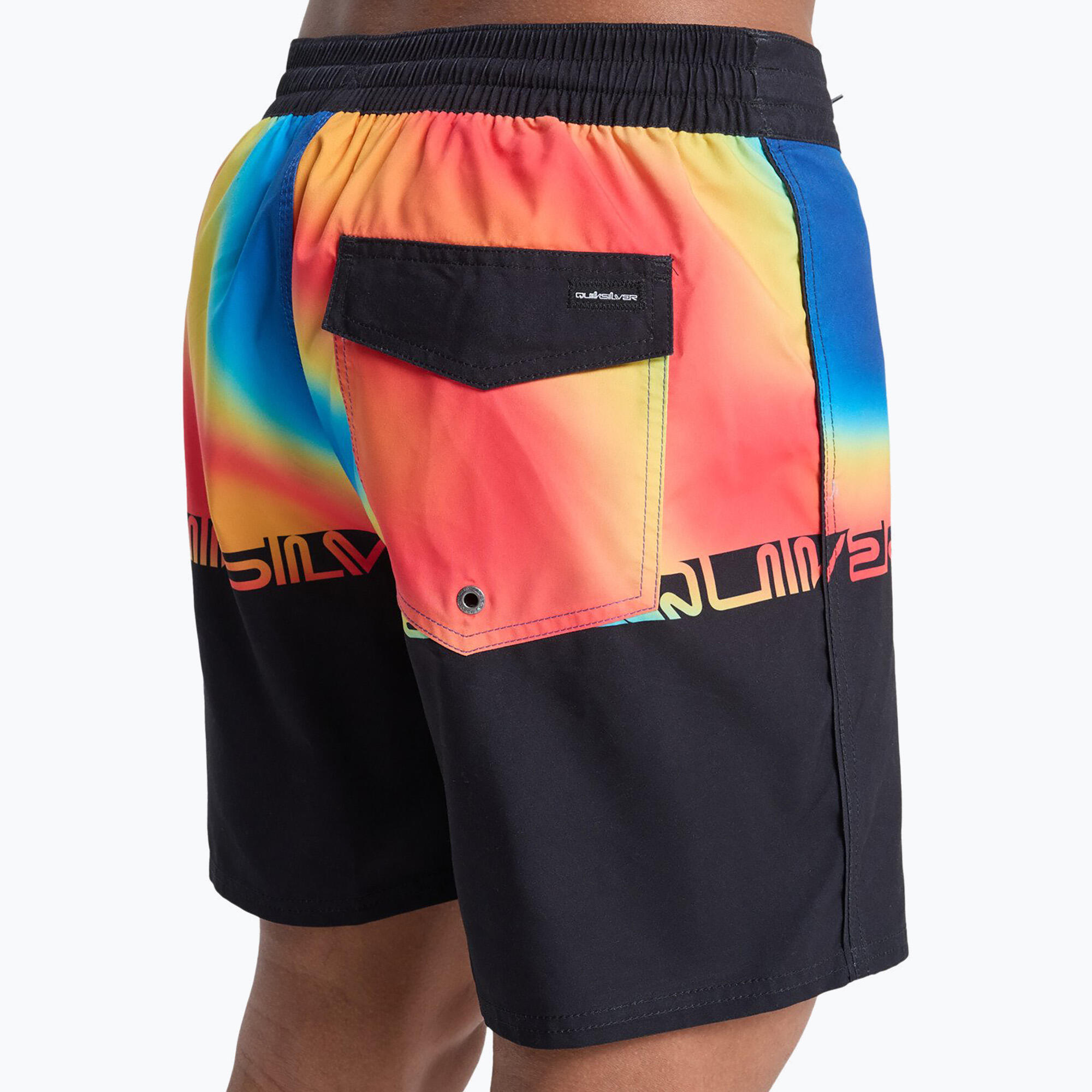 Short de natación EVERYDAY 16" Negro Hombre 6/7