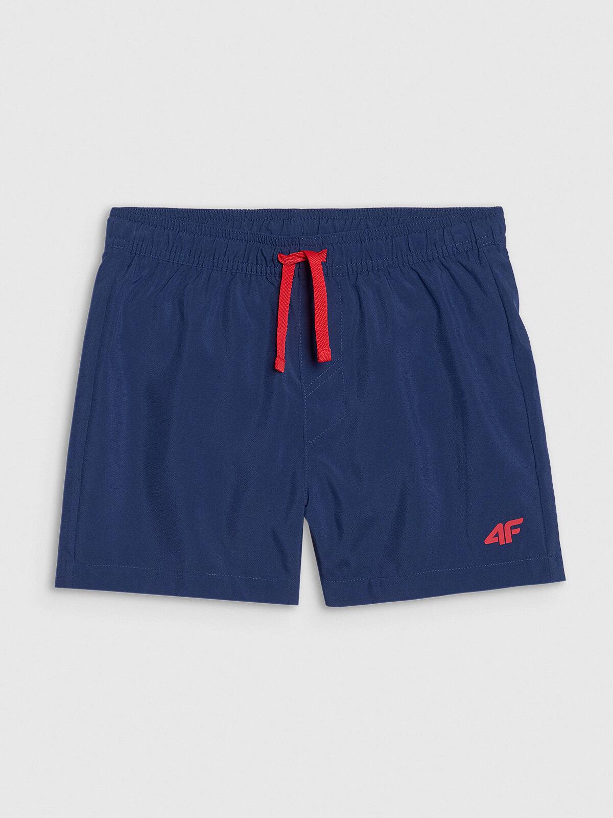 Spodenki plażowe boardshorty chłopięce 4F 4FJRMM00UBDSM110 6/6