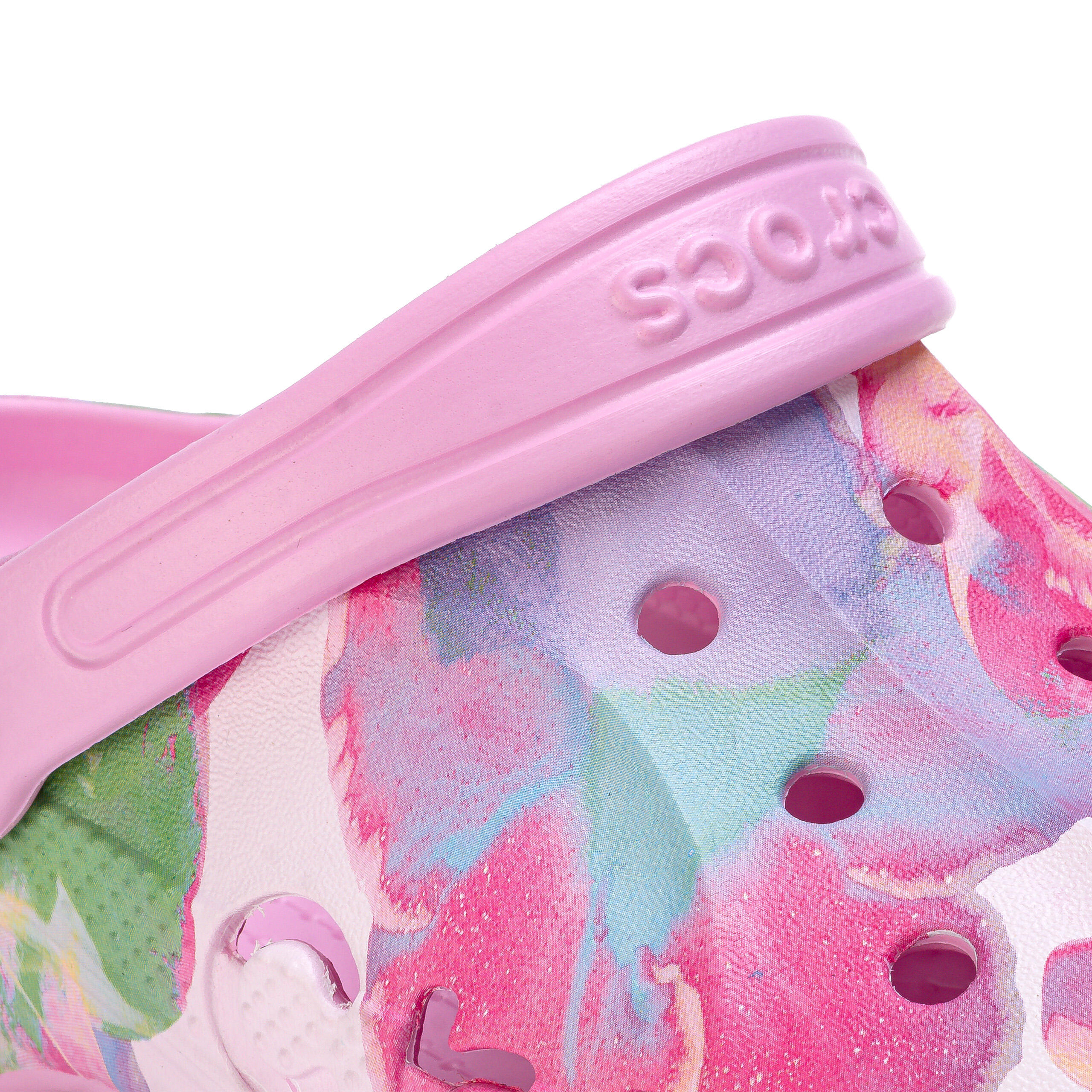 Klapki chodaki dziecięce Crocs BAYA SEASONAL PRINTED CG K 4/6