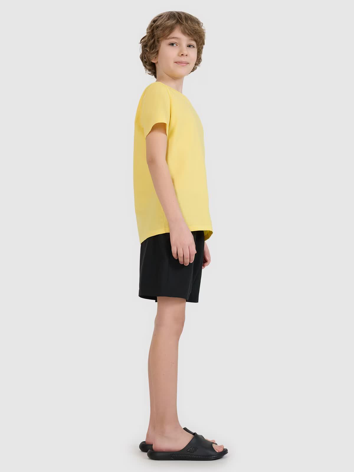 Spodenki plażowe boardshorty chłopięce 4F 4FJRMM00UBDSM110 3/6