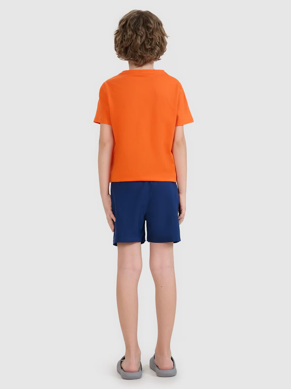 Spodenki plażowe boardshorty chłopięce 4F 4FJRMM00UBDSM110 5/6