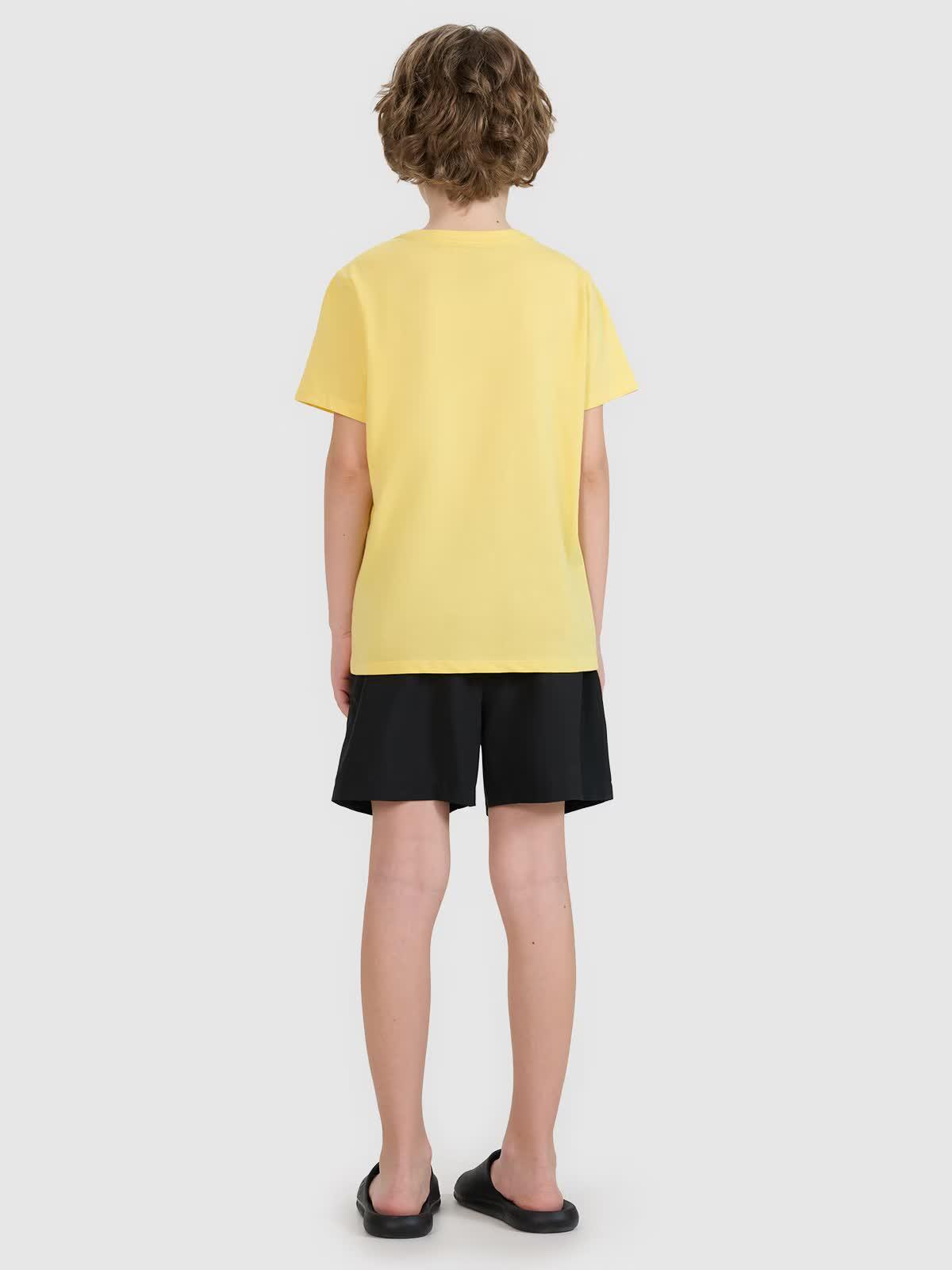 Spodenki plażowe boardshorty chłopięce 4F 4FJRMM00UBDSM110 5/6