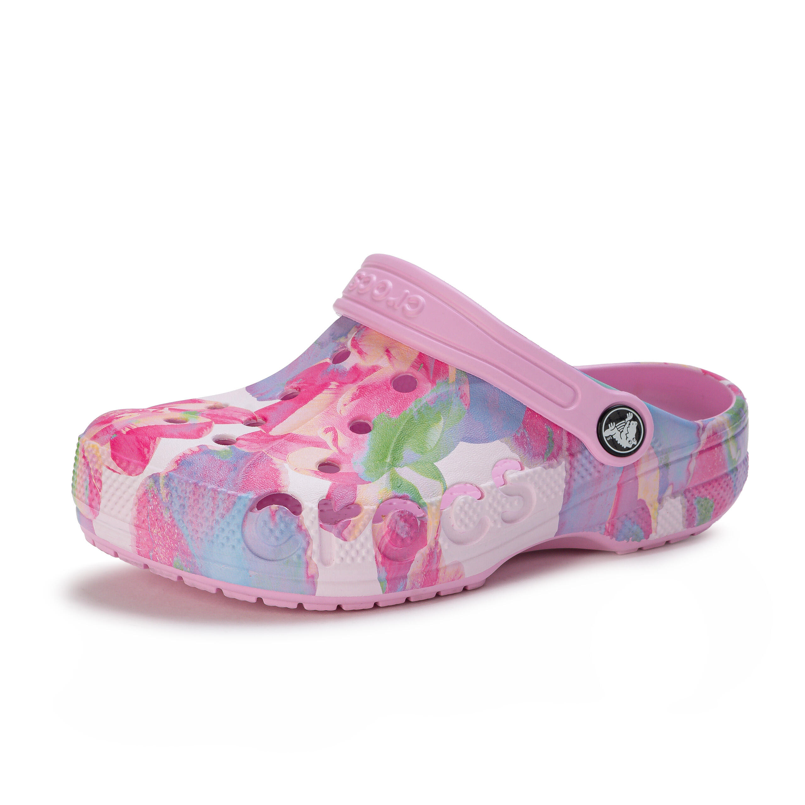 Klapki chodaki dziecięce Crocs BAYA SEASONAL PRINTED CG K 2/6