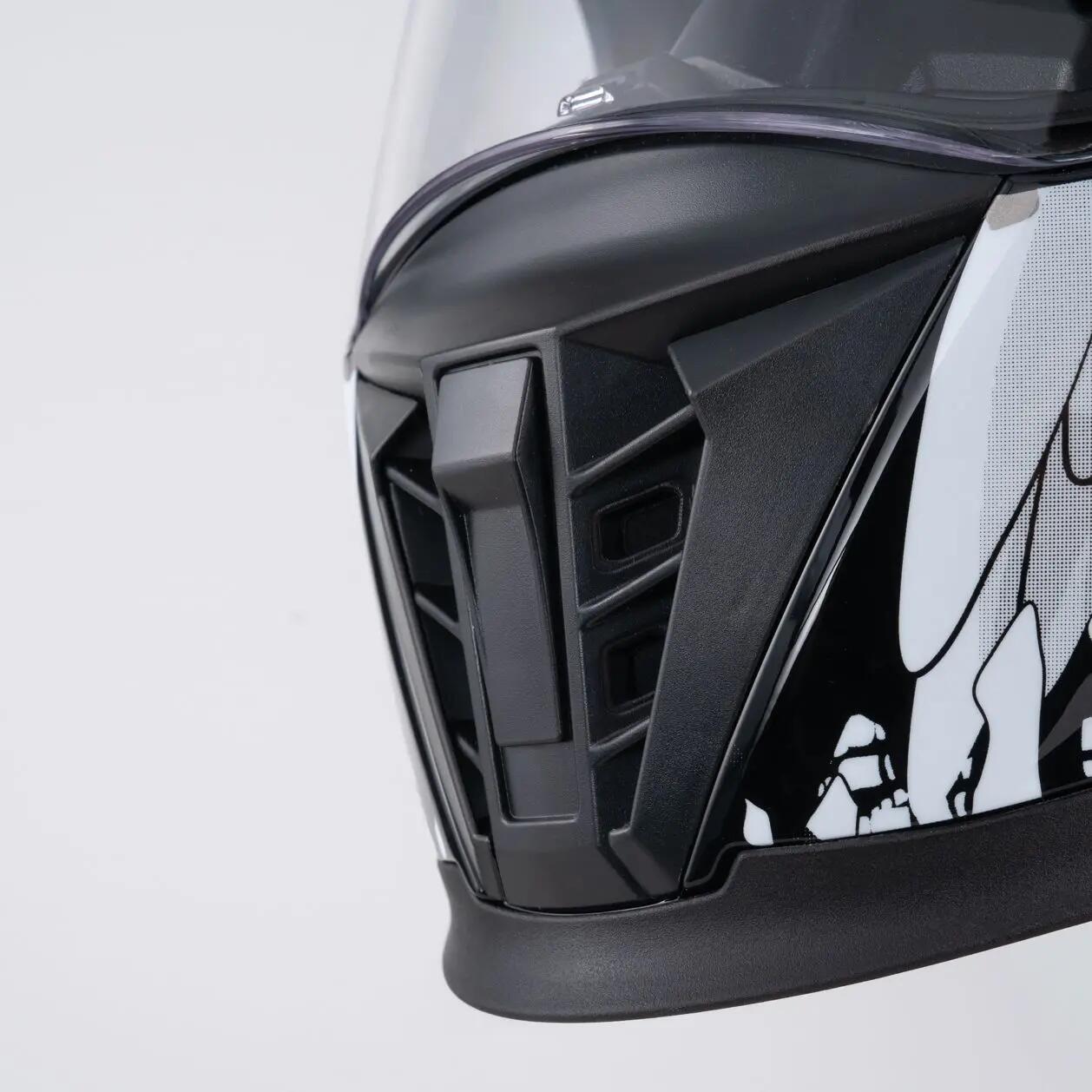 MOTOBLOUZ Casque Intégral EROS BEAST Black | ECE 22.06 6/7