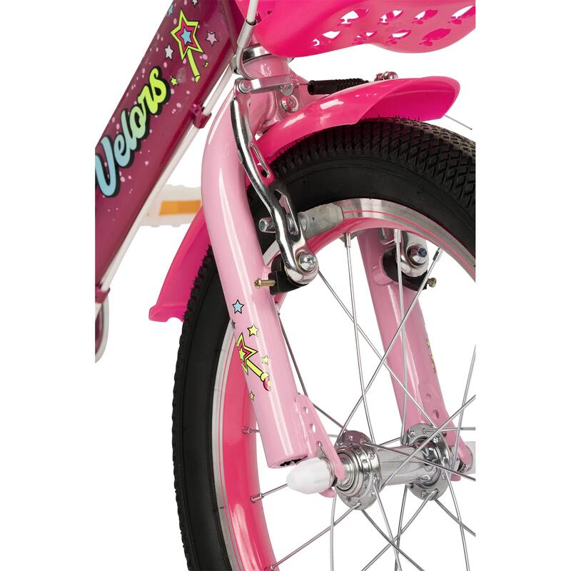 Bicicletă Copii Pony, Fucsia/Roz