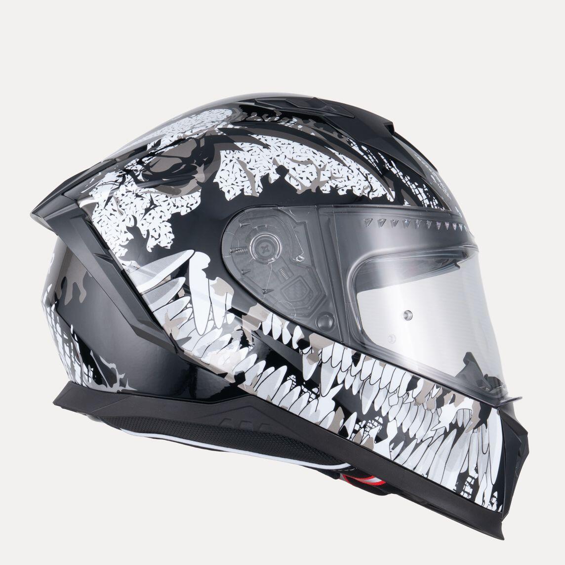 MOTOBLOUZ Casque Intégral EROS BEAST Black | ECE 22.06 4/7