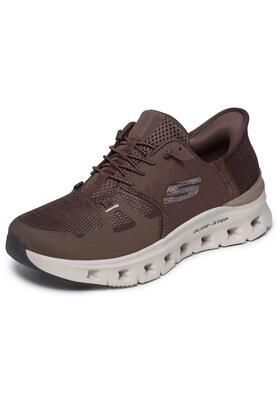 Baskets femme baskets skechers glide-step pro-radiant stride marron skechers