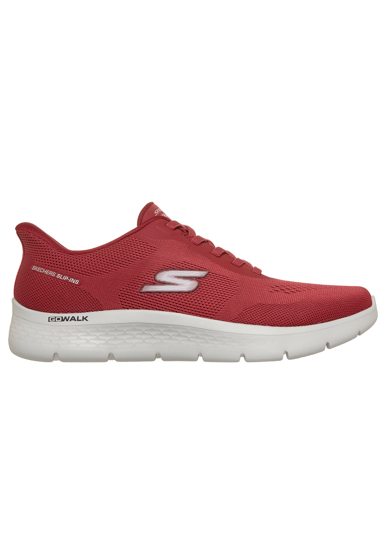 Skechers Herren Go Walk Flex Master Sneaker Slip-On 216924 RED Red 3/4