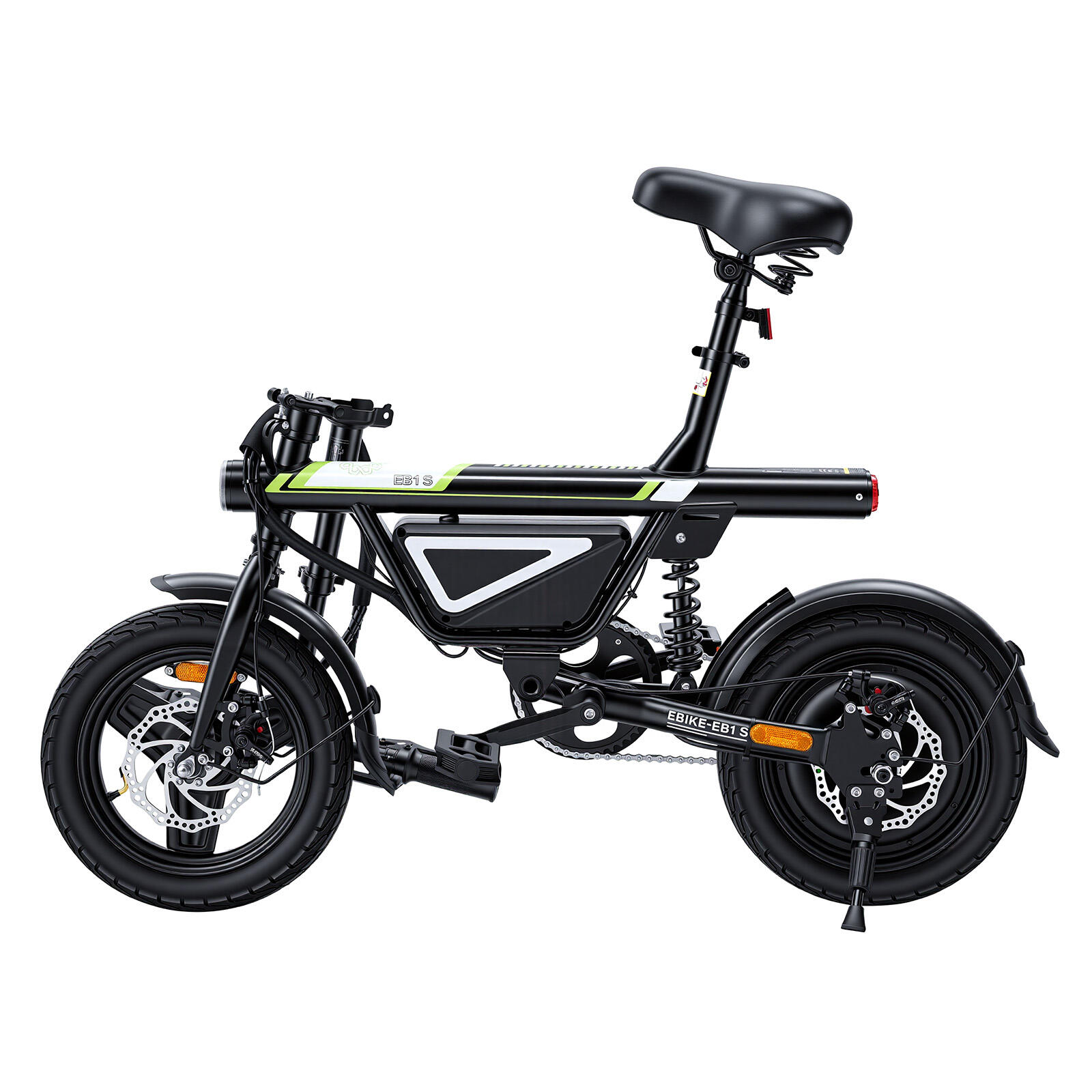 iScooter EB1S 14-calowy rower elektryczny Pedelec, aplikacja