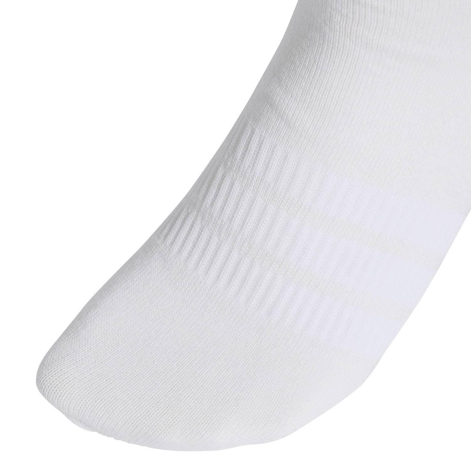 Pack 3 Chausettes Adidas Essential Ankle Blanc/noir/gris 4/4
