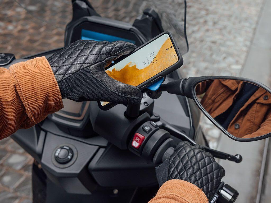 Supporto per specchietto Quad Lock per moto/scooter 3/4