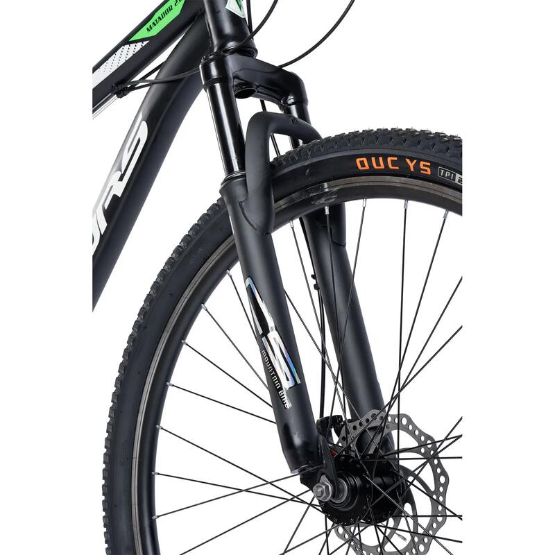 Bicicletă MTB cu suspensie integrala Matador 21v Negru/Verde