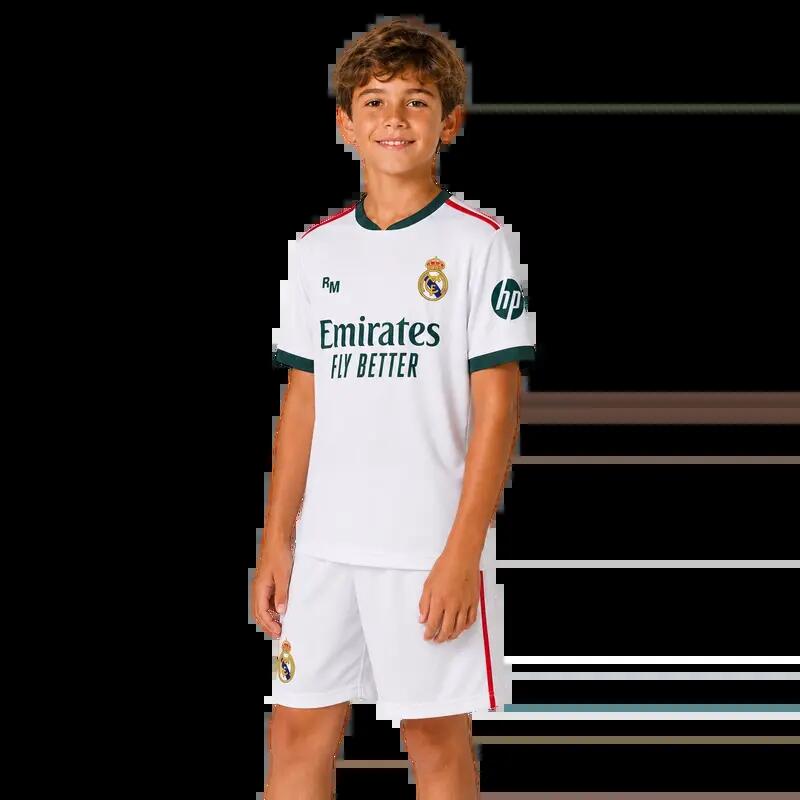 Real Madrid 2026/27 premium dziecięcy komplet piłkarski, replika 2/8