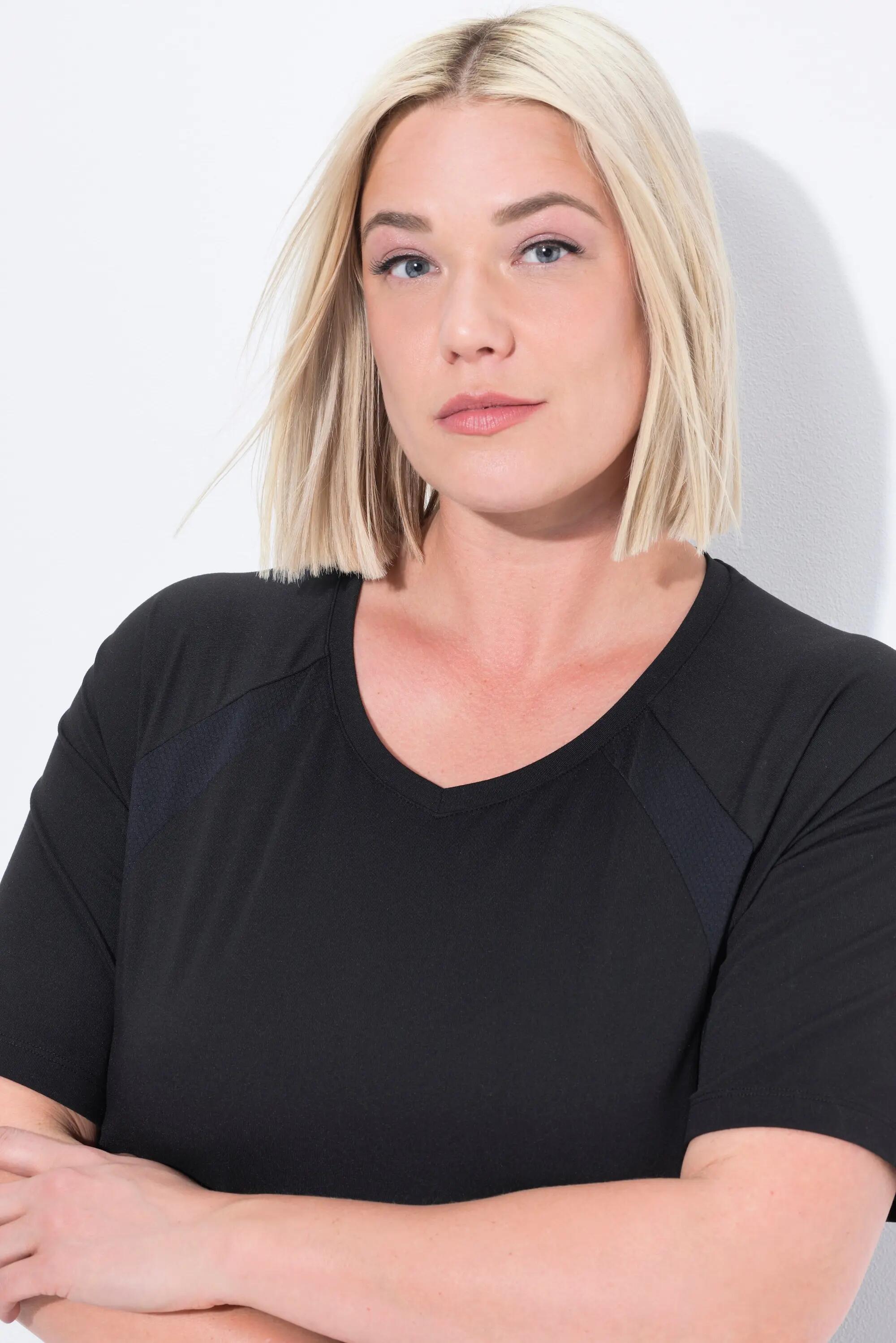 Damen Funktionsshirt schnelltrocknend Halbarm recycelt 3/7
