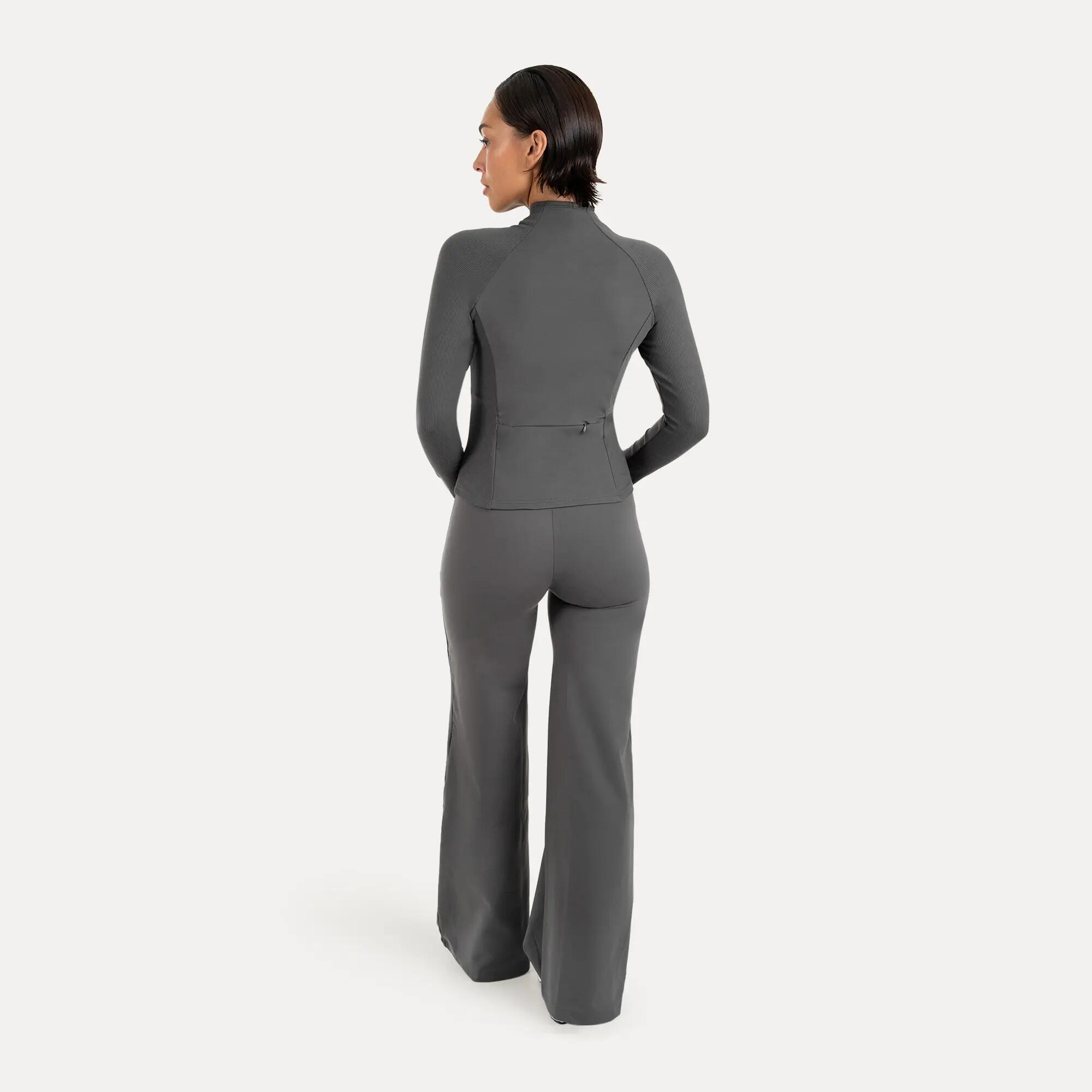 Damen Trainingsjacke Solvea Anthrazit 3/6